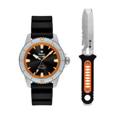 Limited Edition GiantMouse x Zodiac Pro-Diver Automatic Black
