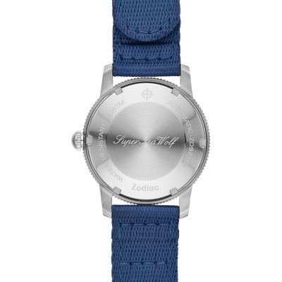 Limited Edition Super Sea Wolf Automatic Blue Grosgrain Watch