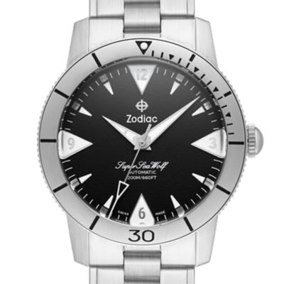 Super Sea Wolf Skin Diver Automatic Stainless Steel Watch