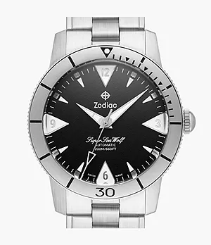 Super Sea Wolf Skin Diver Automatic Stainless Steel Watch