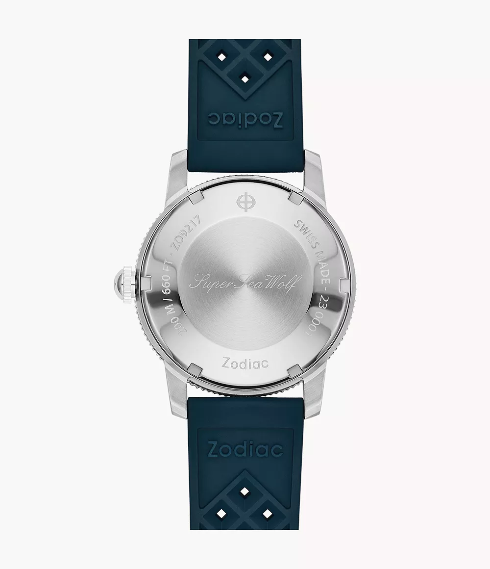 Super Sea Wolf Skin Diver Automatic Rubber Strap Watch Super Sea Wolf Skin Diver Automatic Rubber Strap Watch