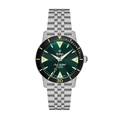 Super Sea Wolf Skin Diver Automatic Stainless Steel Watch