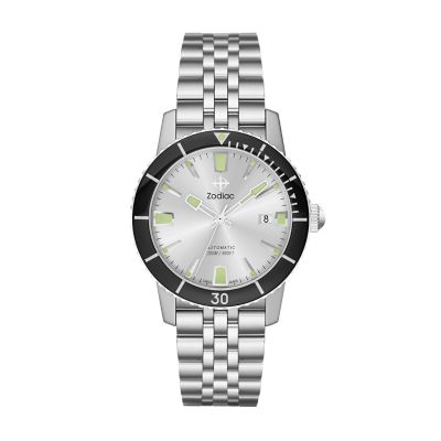 Super Sea Wolf 53 Compression Automatic Stainless Steel Watch