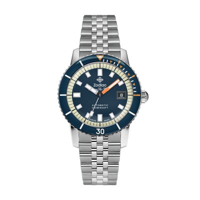 Super Sea Wolf Compression Automatic Stainless Steel Watch ZO9266 - Zodiac  Watches®