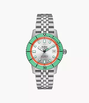 Super Sea Wolf Automatic Stainless Steel Watch