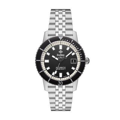 Super Sea Wolf Compression Diver Automatic Stainless Steel Watch