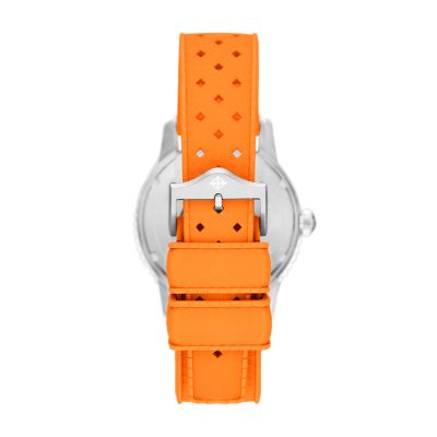 Compression Diver Automatic Orange Rubber Watch ZO9304H - Zodiac