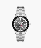 Limited Edition Super Sea Wolf World Time Automatic Stainless Steel Watch