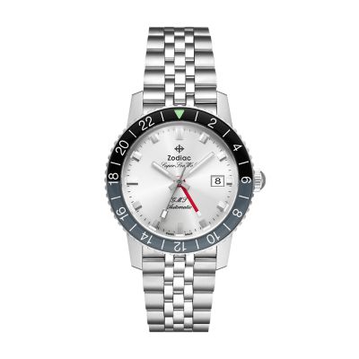 Super Sea Wolf GMT Automatic Stainless Steel Watch