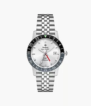 Super Sea Wolf GMT Automatic Stainless Steel Watch