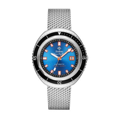 Super Sea Wolf 68 Saturation Automatic Stainless Steel Watch