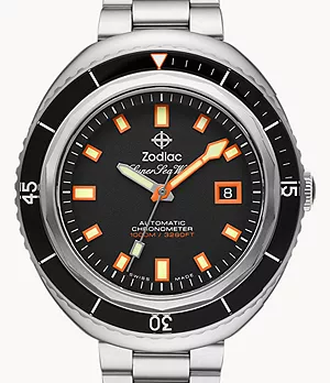 Super Sea Wolf Saturation Diver Automatic Stainless Steel Watch