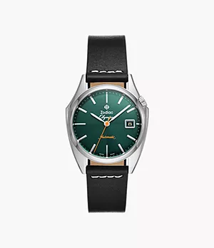 Dress Olympos Automatic Leather Watch