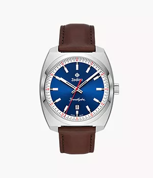 Watch Station Exclusive - Grandhydra Quartz Brown Leather Watch