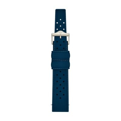 Tropic 20mm Navy Rubber Strap