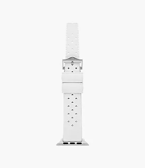 42/44/45mm Tropic Strap White Rubber Band for Apple Watch®