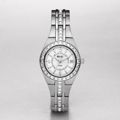 Ladies fossil clearance relic bling watch