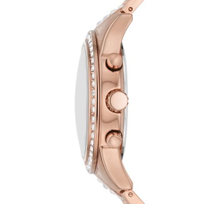 Relic by Fossil Camila Multifunction Rose Gold-Tone Metal Glitz