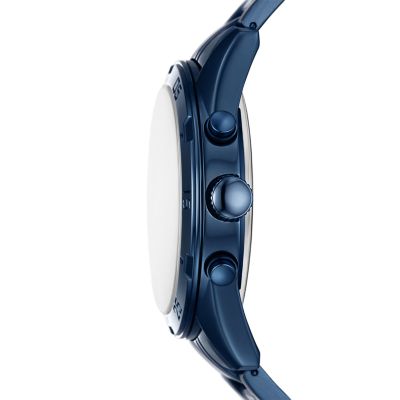 Relic by Fossil Ethan Chronograph Blue Tone Alloy Watch ZR16017 Watch Station