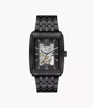Relic by Fossil Allen Automatic Black Metal Watch